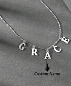 Customized Letter Name Necklace